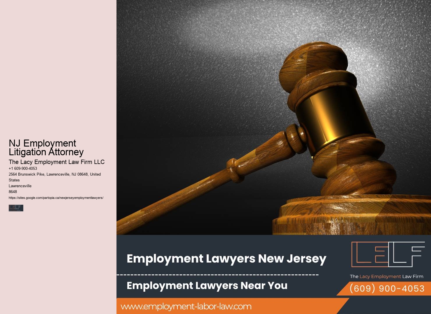 NJ Employment Law Defense