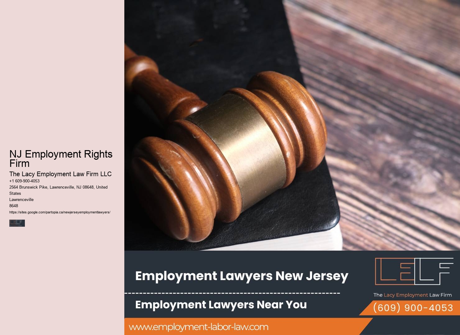 Trusted NJ Employment Lawyer