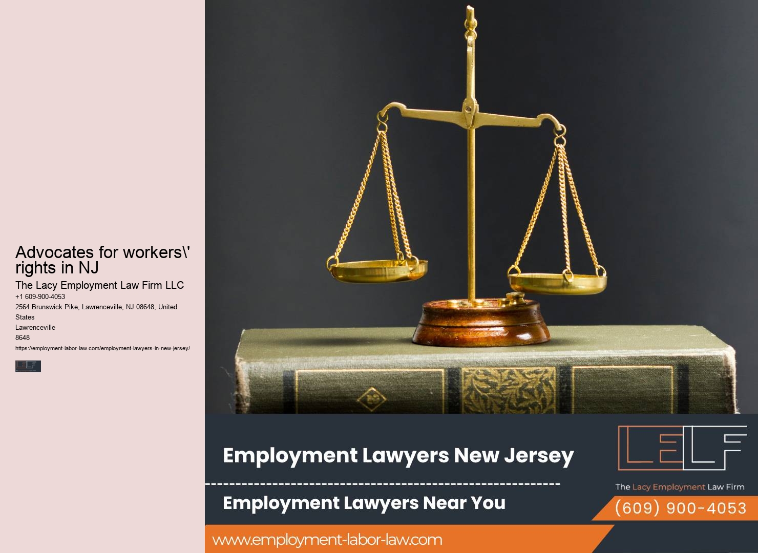 Advocates for fair employment practices NJ