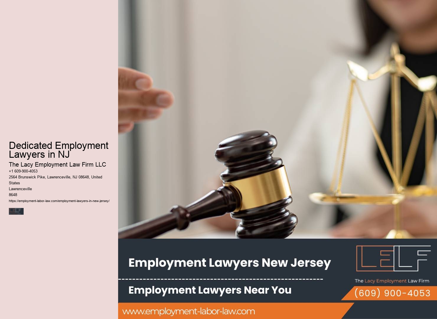 NJ Employment Lawyers for Workplace Regulations