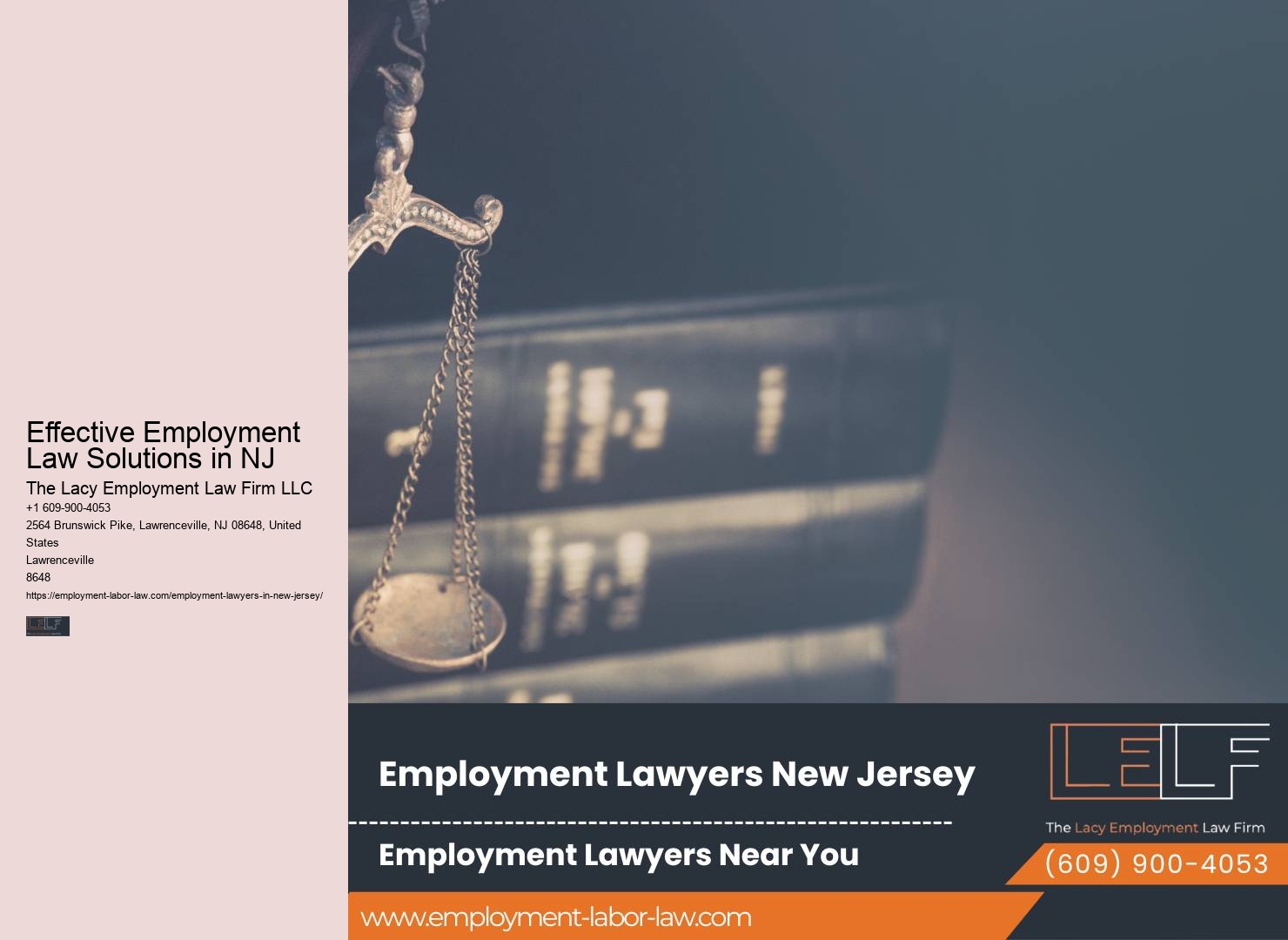 NJ Employment Lawyers for FMLA Rights