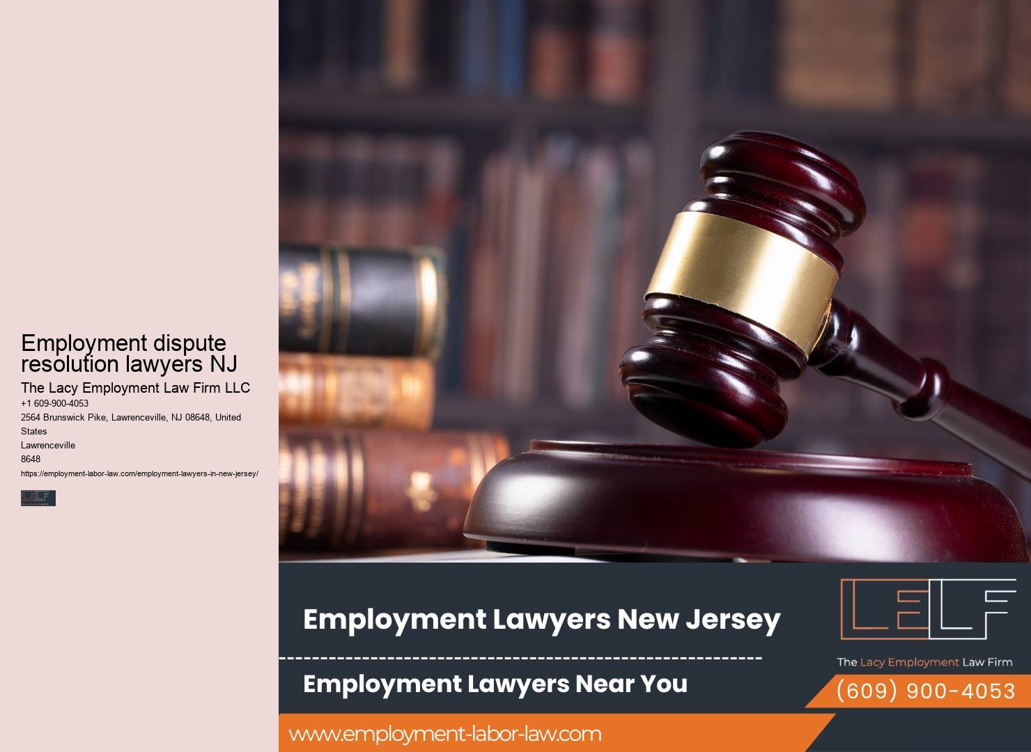 Leading NJ Employment Law Consultants