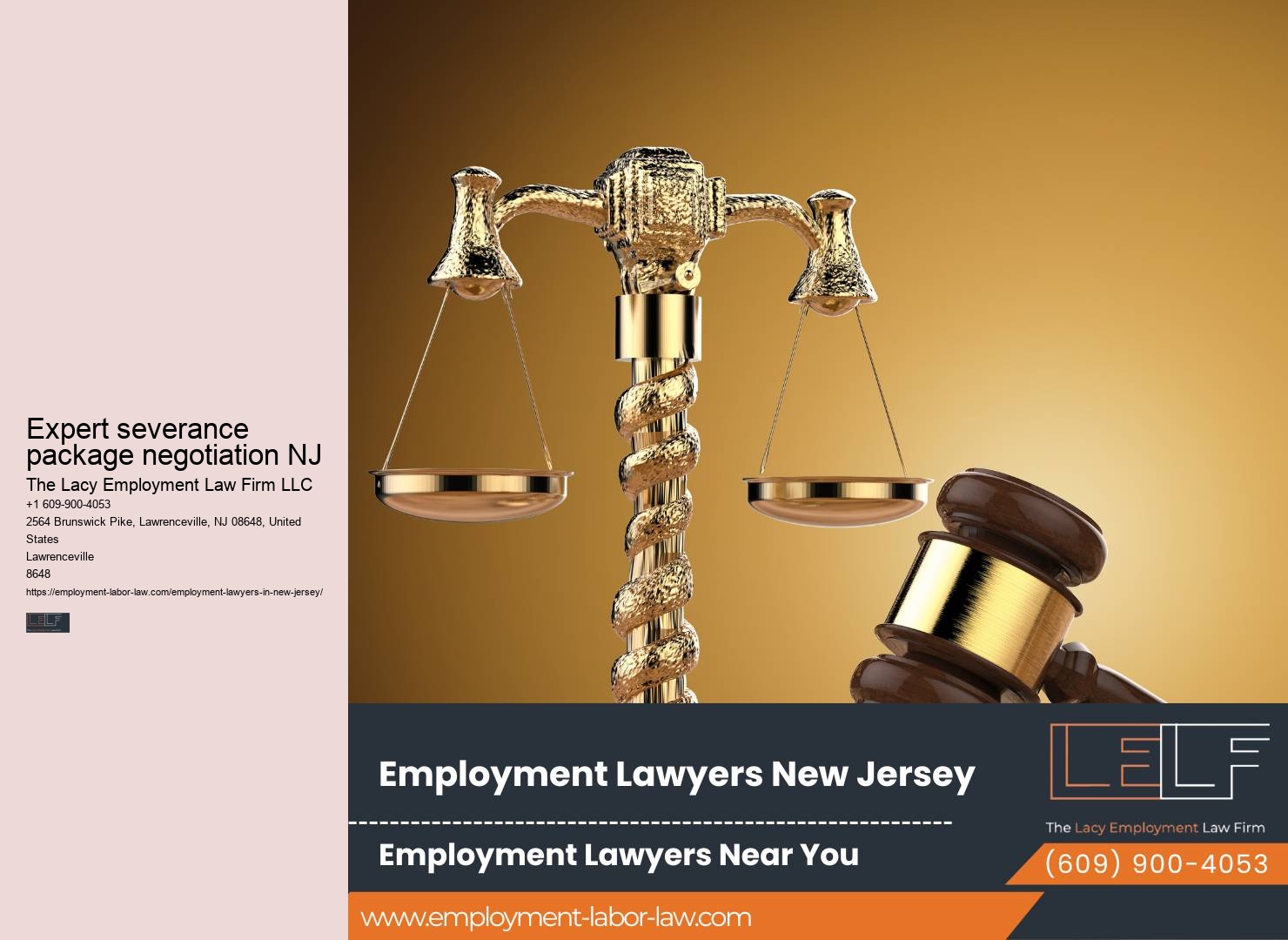 Experienced NJ Employment Law Attorneys