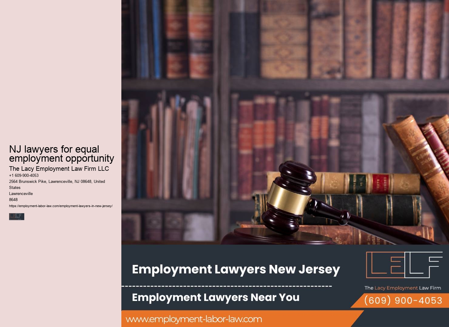 NJ employment law specialists