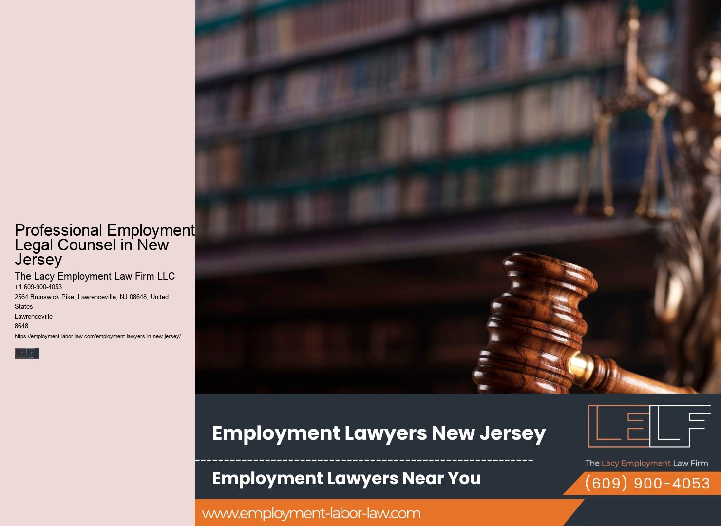 Proven NJ Employment Legal Counsel