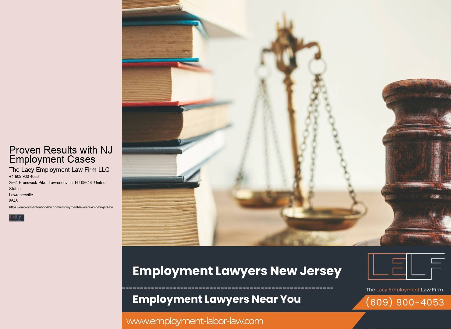 Skilled Employment Law Counsel in NJ