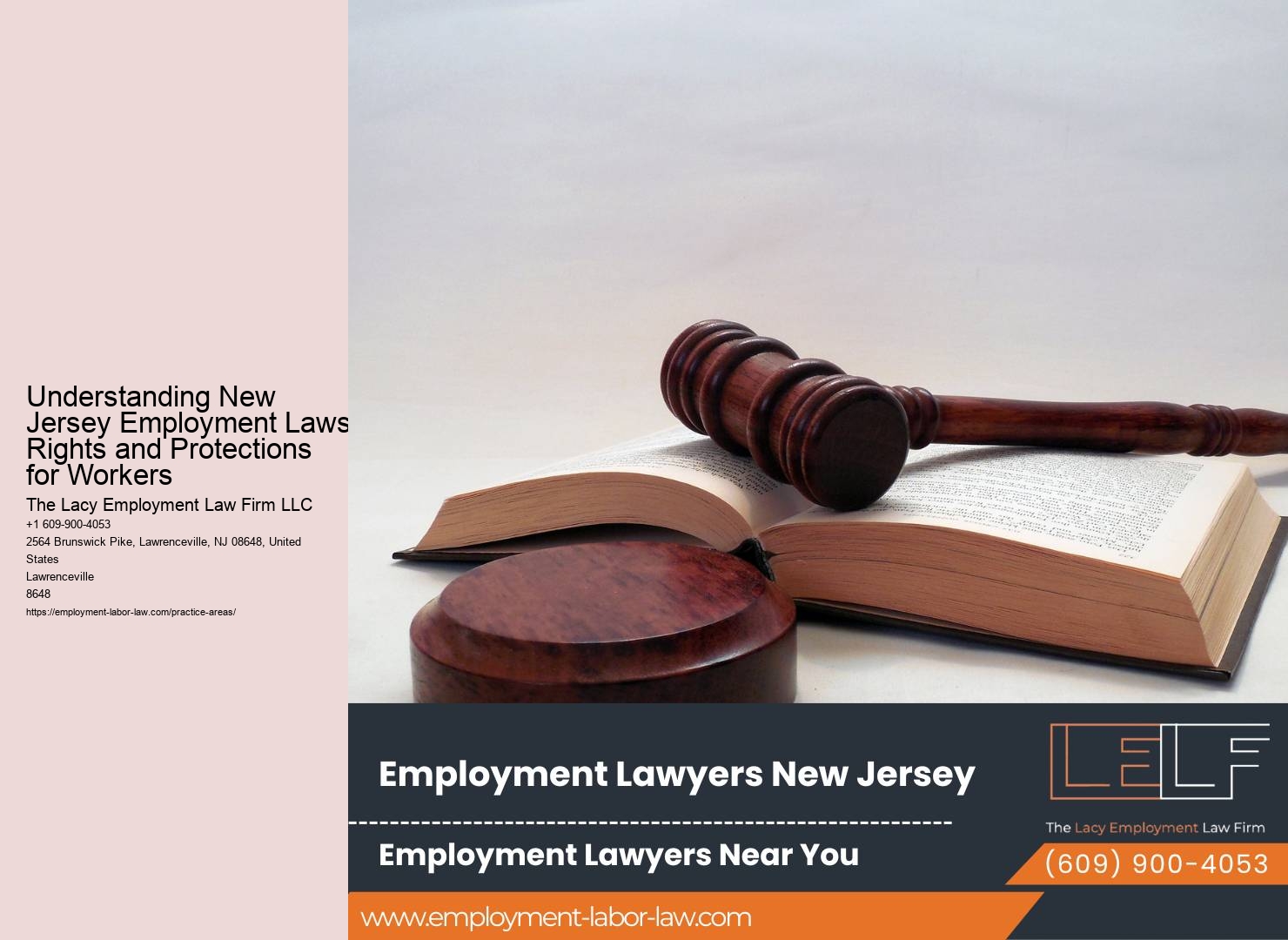 Understanding New Jersey Employment Laws: Rights and Protections for Workers