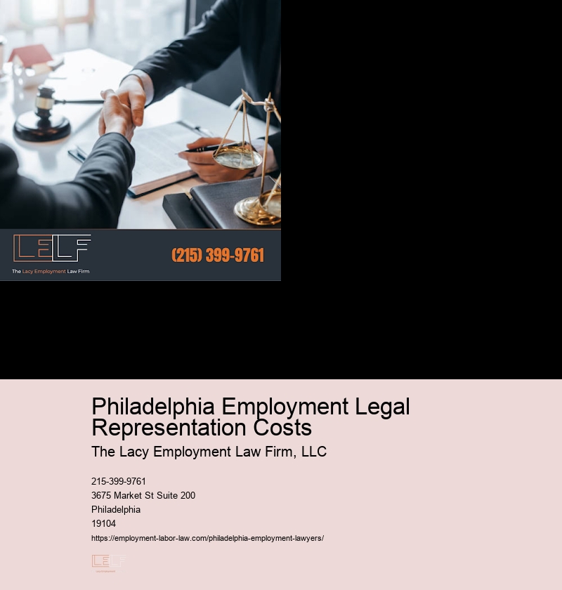 Philadelphia Employment Legal Representation Costs