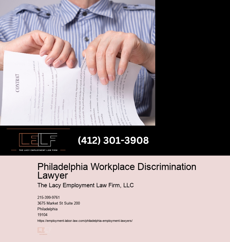 Lawyer for Employment Termination Philadelphia