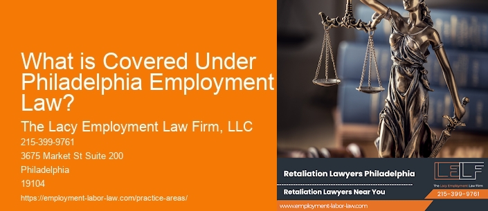 What is Covered Under Philadelphia Employment Law?