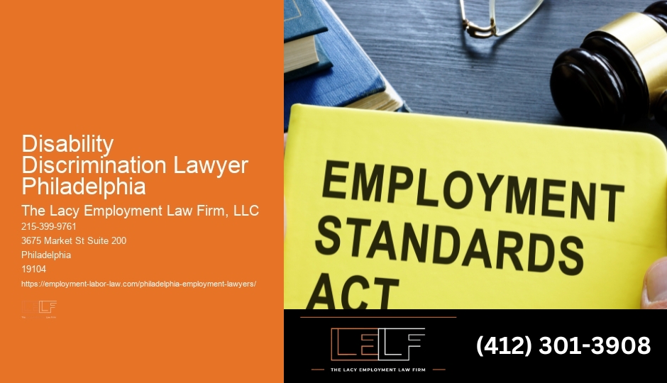 Employment Discrimination Lawyer Philadelphia