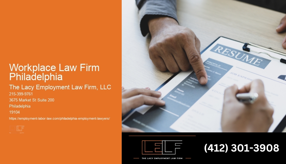 Wrongful termination lawyer Philadelphia