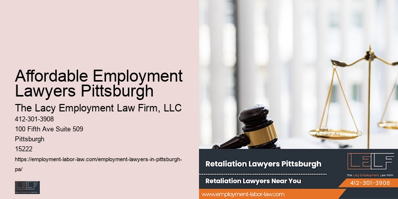 Affordable Employment Lawyers Pittsburgh