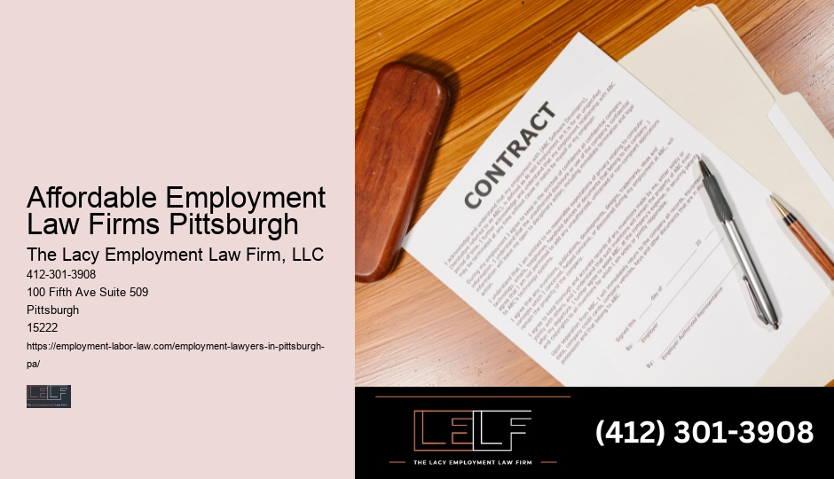 Affordable Employment Law Firms Pittsburgh Employment Law Firm Reviews