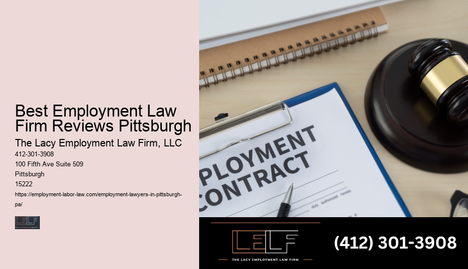 Best Employment Law Firm Reviews Pittsburgh Employment Law Defense