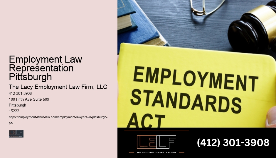 Employment Law Claims Employment Law Representation Pittsburgh