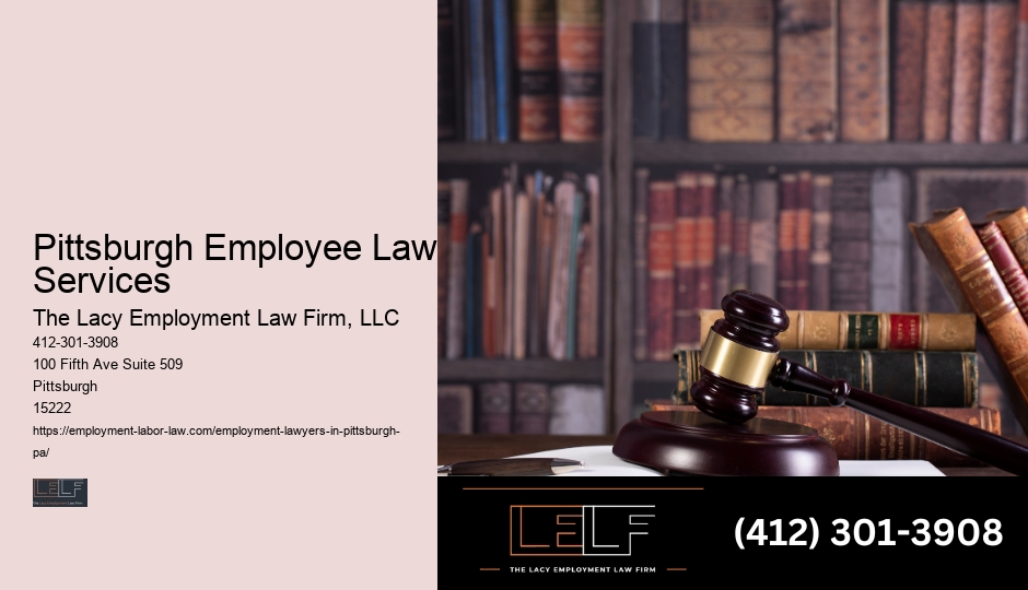Pittsburgh Employee Law Services Employment Mediation Services
