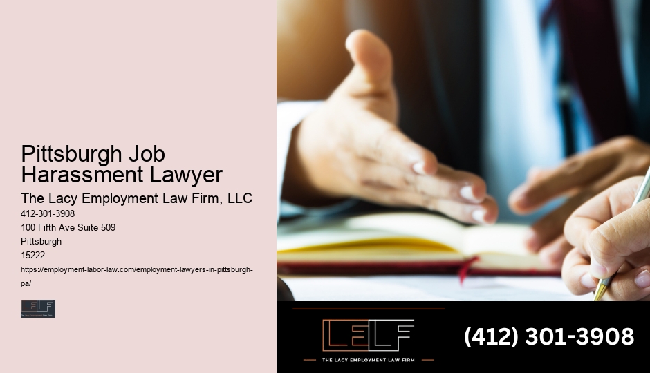 Pittsburgh Job Harassment Lawyer employment law arbitration