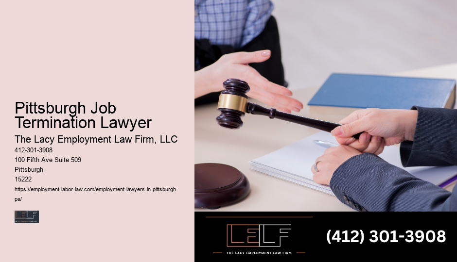 Pittsburgh Job Termination Lawyer Employment Law Legal Aid