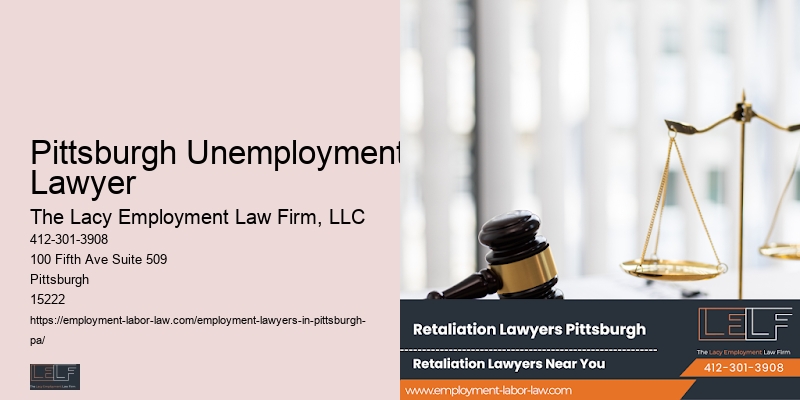 Pittsburgh Unemployment Lawyer