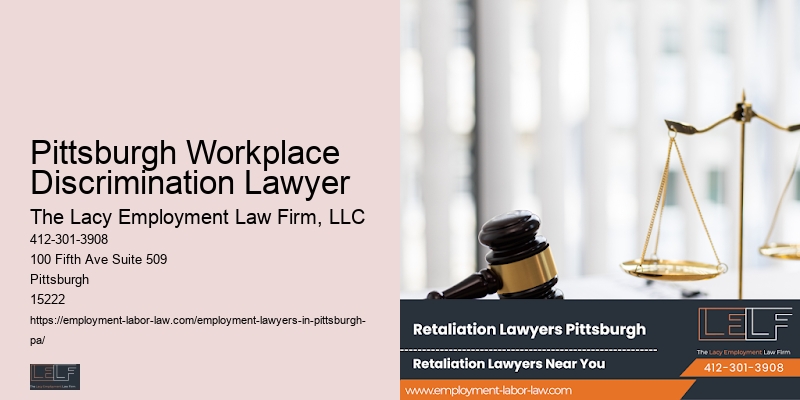 Pittsburgh Workplace Discrimination Lawyer Employment Law Appeals Attorney
