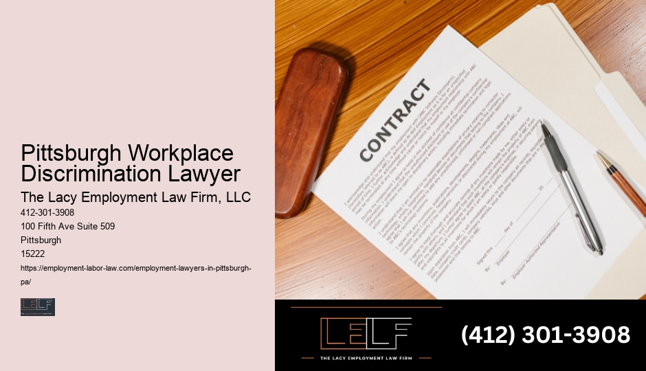 Best Pittsburgh Workplace Discrimination Lawyer Employment Discrimination Attorney