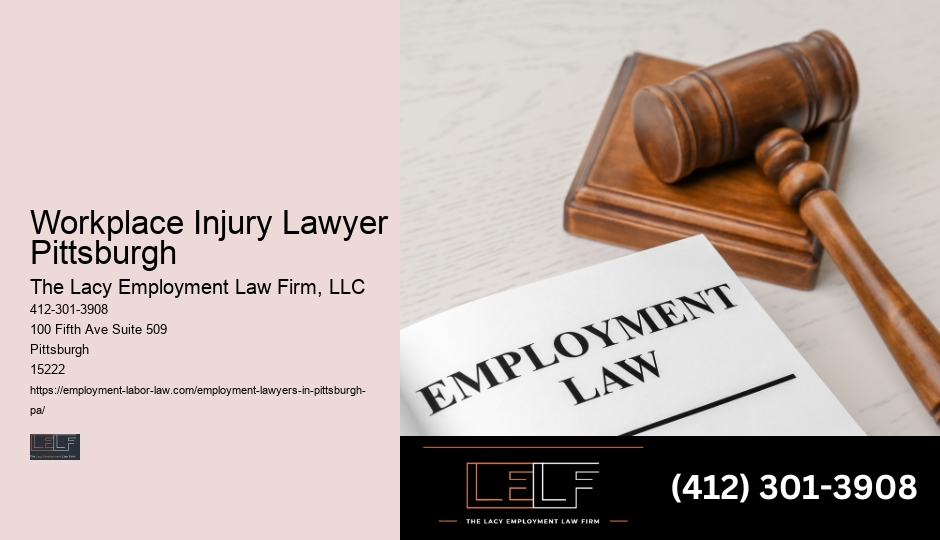 Workplace Injury Lawyer Pittsburgh Job Legal Counsel