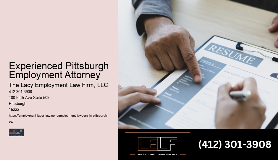 Pittsburgh Employment Attorney Services