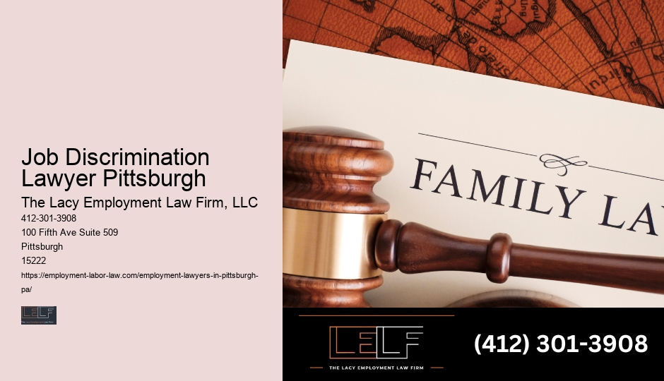 Pittsburgh Employment Law Advocate Services