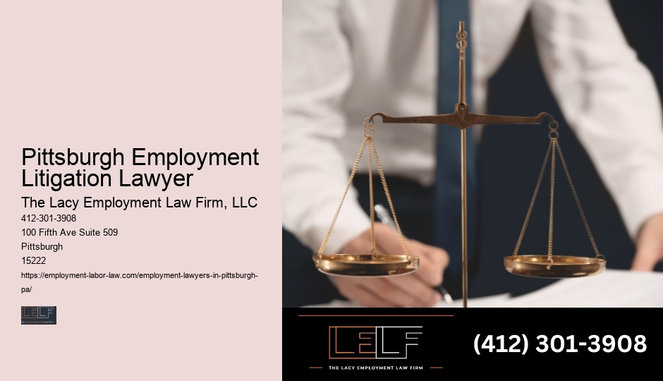 Pittsburgh Workplace Lawyer Services