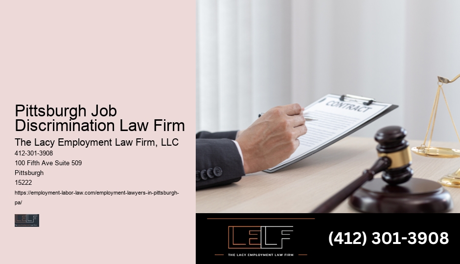 Pittsburgh Employment Dispute Legal Services