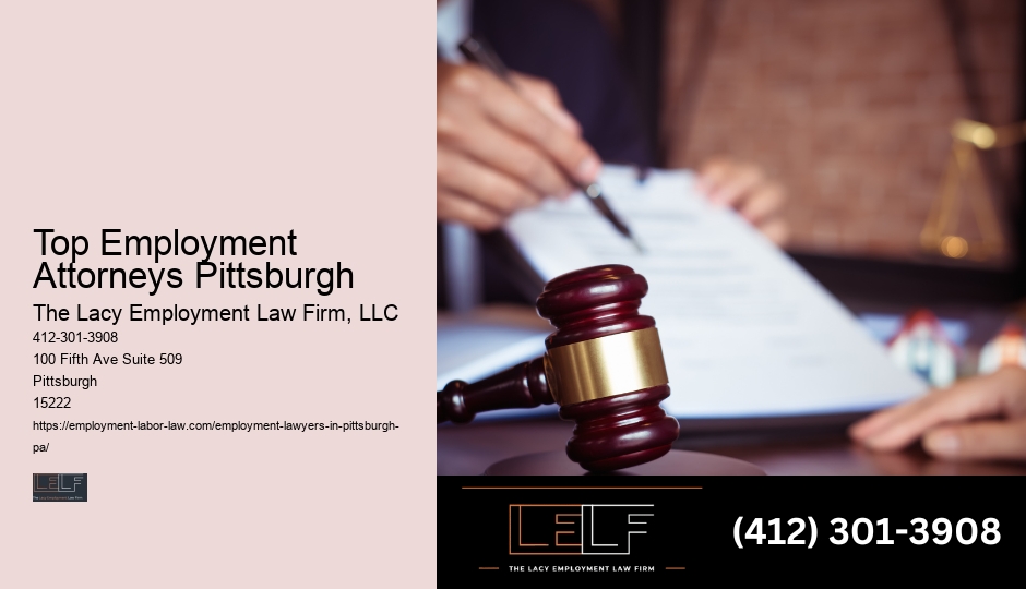 Pittsburgh Employment Legal Help