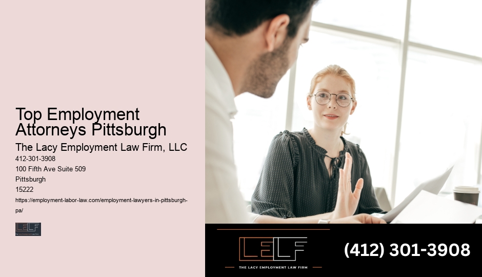 Pittsburgh Employment Dismissal Legal Advisor
