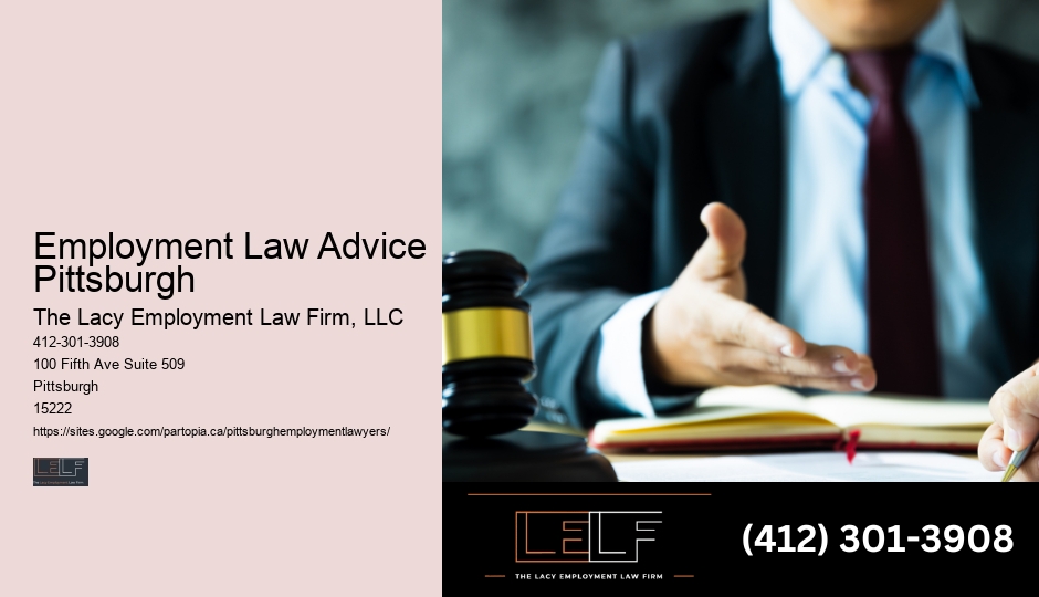 Pittsburgh Job Rights Legal Advice