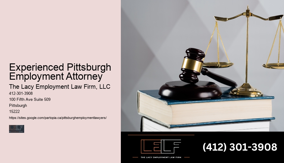 Pittsburgh Employee Harassment Legal Counsel