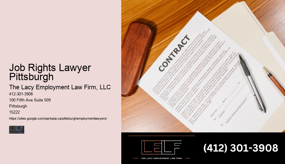 Pittsburgh Employment Law Assistance