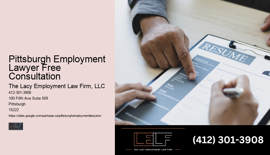 Pittsburgh Employment Lawyer Expert