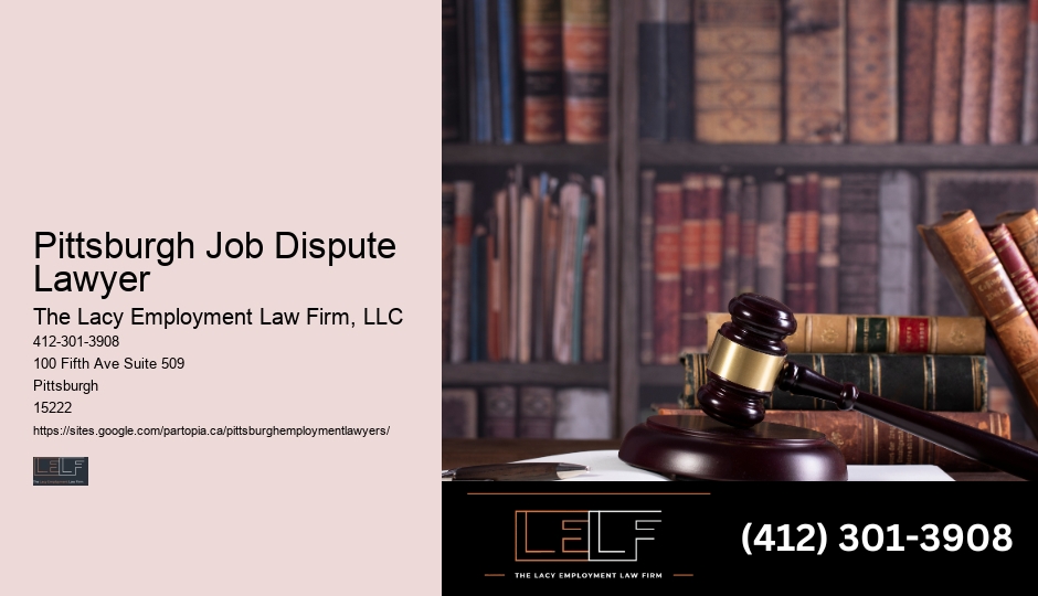 Pittsburgh Job Dispute Lawyer
