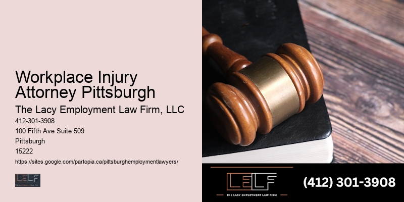 Workplace Injury Attorney Pittsburgh