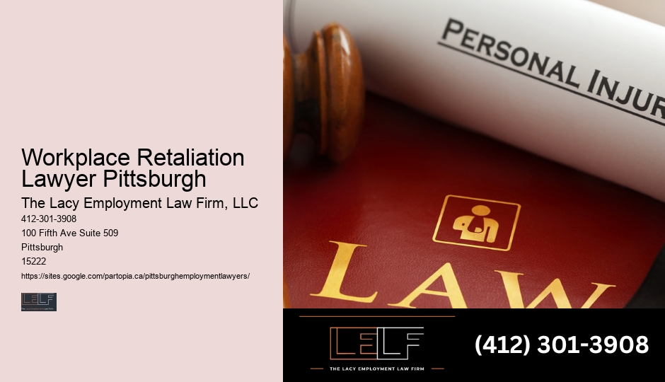 Pittsburgh Job Termination Legal Advice