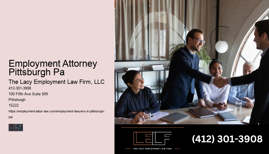 Pittsburgh Employment Law Firm Legal Representation