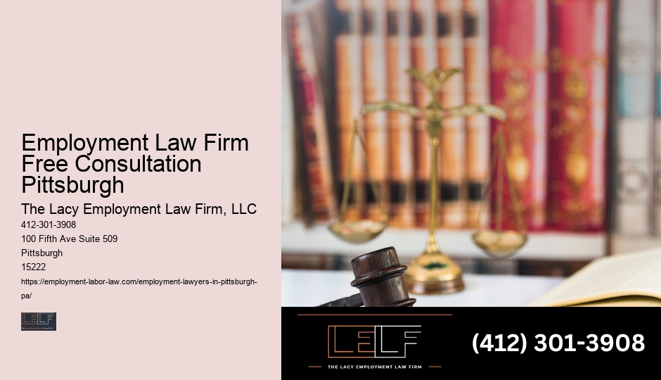 Pittsburgh Employment Law Specialists