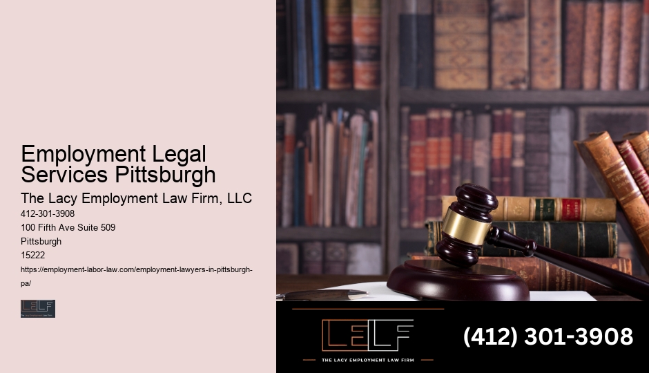 Pittsburgh Employment Law Legal Services