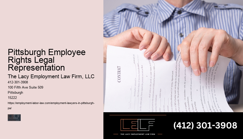 Premier Employment Lawyer Fee Assessment Pittsburgh