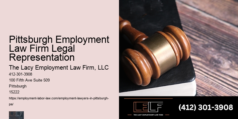 Pittsburgh Employment Law Firm Legal Representation