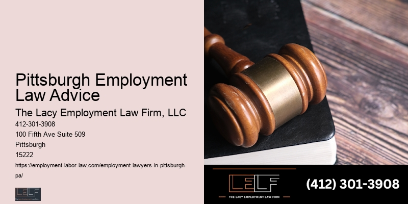 Pittsburgh Employment Law Advice