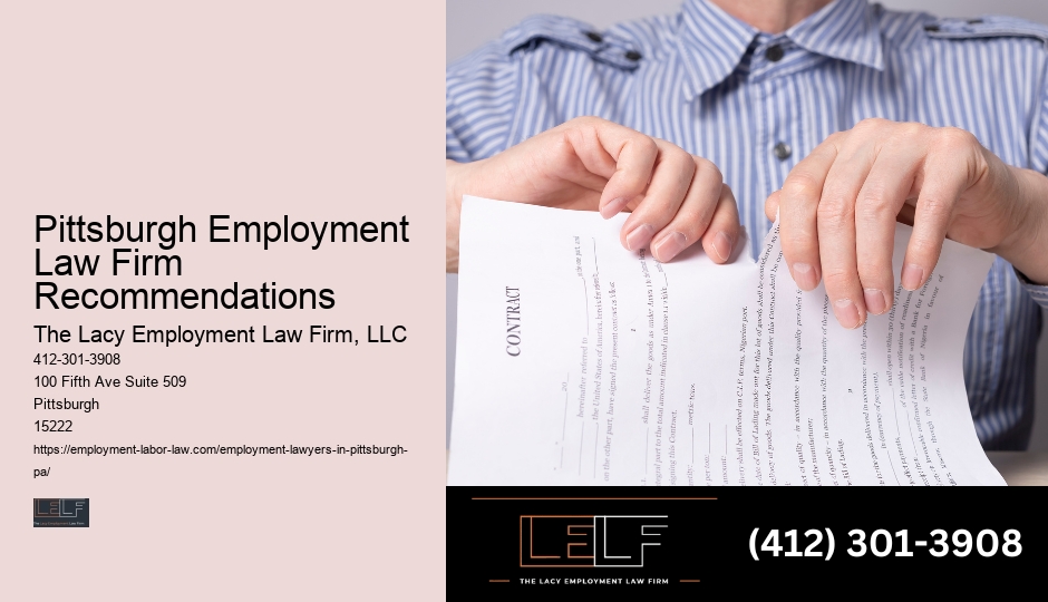 Pittsburgh Employment Lawyer Reviews