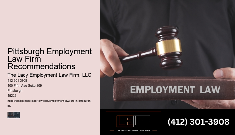 Premier Employment Lawyer Fee Consultation Pittsburgh