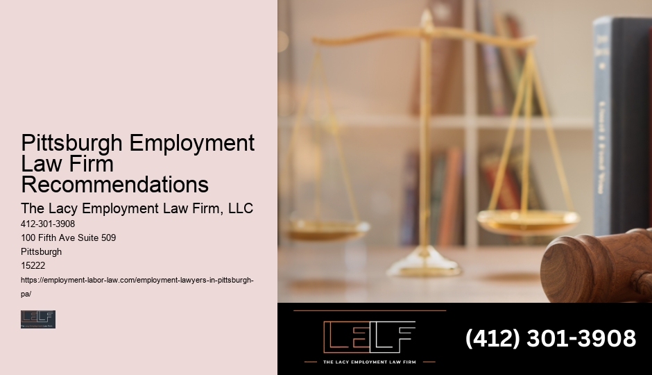 Expert Employment Law Representation In Pittsburgh