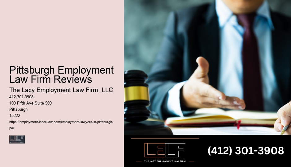 Pittsburgh Employment Lawyer Retainer Agreement